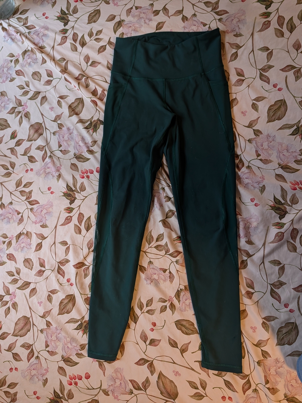 Old Navy High-Waist Leggings in Forest Green